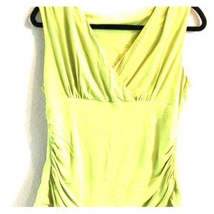 Grace Chartreuse Top
